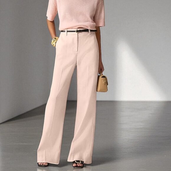 J. Crew Pants - J. Crew Carolina flare pant in stretch linen blend Size 6